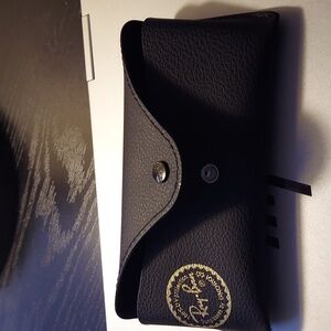 Ray-Ban Glass Case with cleansing cloth